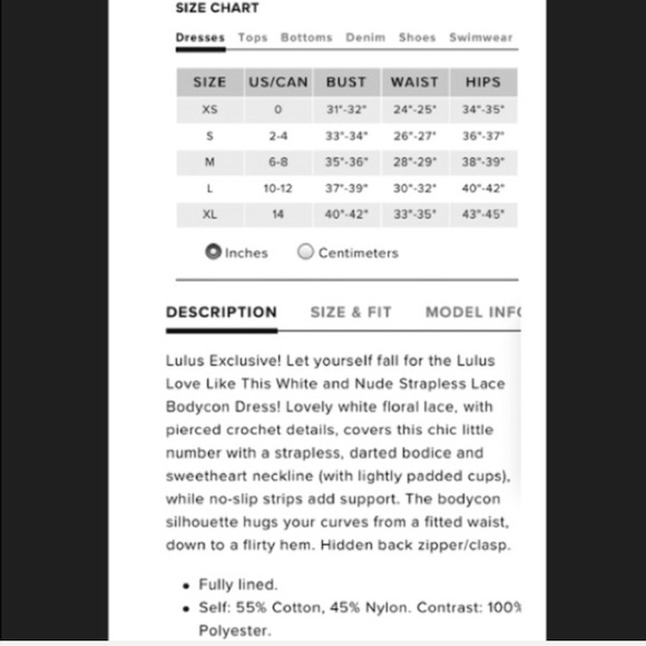 Lulus White strapless Sweetheart Wedding Dress - Picture 8 of 9